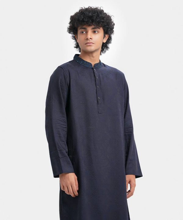 Retrostyle Navy Blue Panjabi
