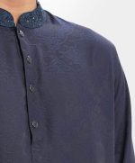 Retrostyle Navy Blue Panjabi - Image 2